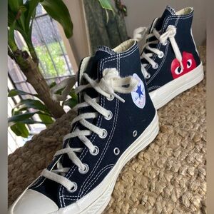 CONVERSE X COMME DES PLAY ALL STAR CHUCK ‘70 HI- BLACK (2019)